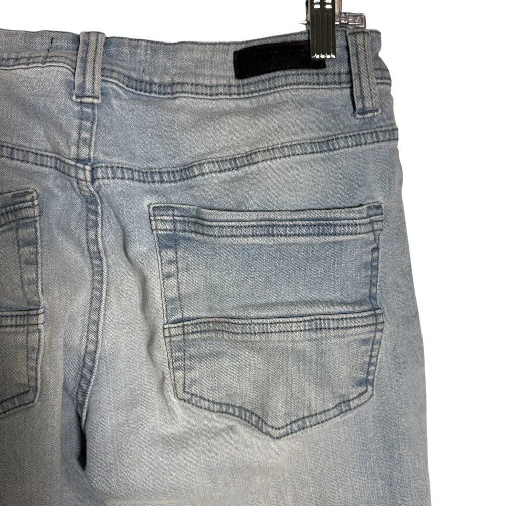 Kenneth Cole Mens Light Wash Denim Jeans Size 32 Straight Leg